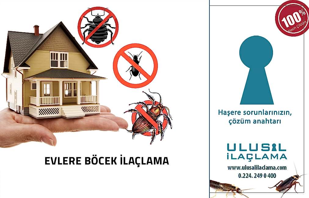 EVLERE BÖCEK İLAÇLAMA...