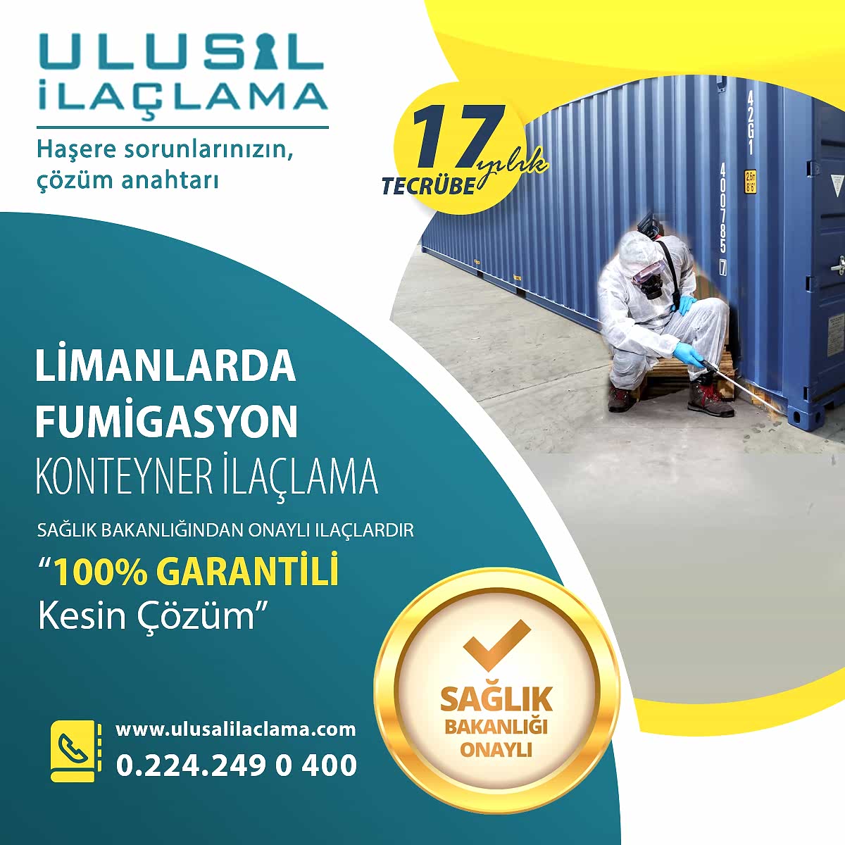 LİMANLARDA FUMİGASYON...