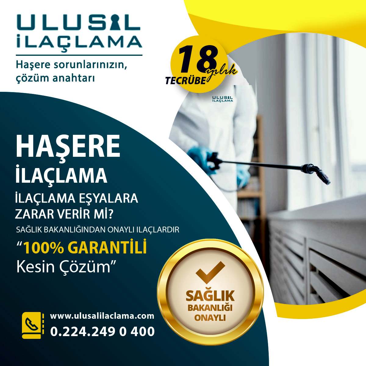 İLAÇLAMA EŞYALARA ZARAR VERİR Mİ?...