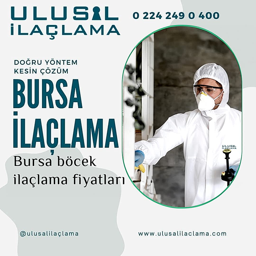Bursa Böcek İlaçlama Fiyatları ve Ulusal İlaçlama Hizmetleri...