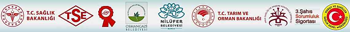 bursa ilaçlama sağlık bakanlığı onaylı
